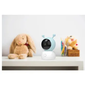 iGET HOME Camera CS2 Baby - bezprzewodowa niania z kamerą 2K, 2 osłony w zestawie, wykrywanie płaczu