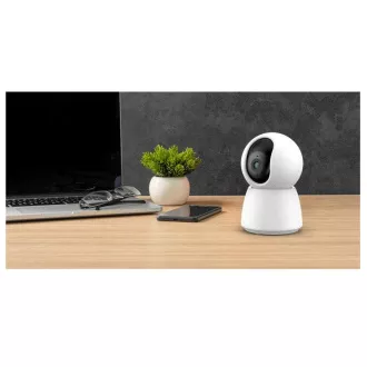 iGET HOME Camera CS4 White - bezprzewodowa kamera wewnętrzna 2K, automatyczne śledzenie, port LAN, dźwięk