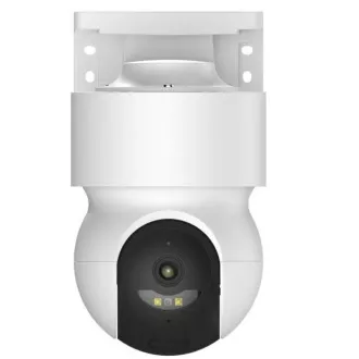 iGET HOME Camera CS8 White - Bezprzewodowa kamera zewnętrzna 2K, automatyczne śledzenie, stopień ochrony IP65, dźwięk