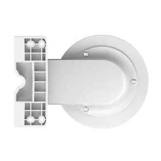 iGET HOME Camera CS8 White - Bezprzewodowa kamera zewnętrzna 2K, automatyczne śledzenie, stopień ochrony IP65, dźwięk