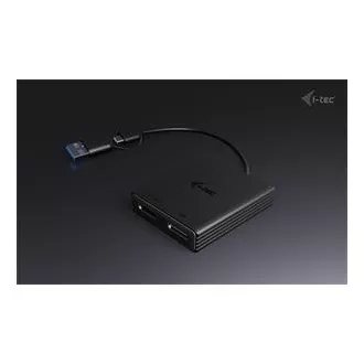 Podwójny adapter wideo 4K DP I-Tec USB-A/USB-C