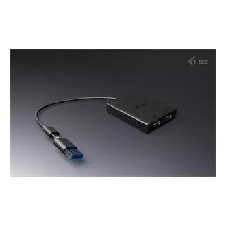 Podwójny adapter wideo 4K HDMI I-Tec USB-A/USB-C Podwójny adapter wideo 4K HDMI I-Tec USB-A/USB-C