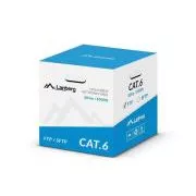 Kabel LANBERG FTP CAT.6, Cu, długość 305 m, szary, CPR   Fluke passed, PVC