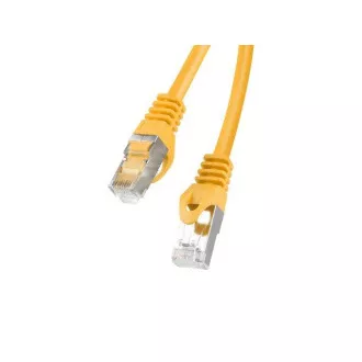 LANBERG Kabel krosowy cat6 FTP 15m żółty Fluke Passed
