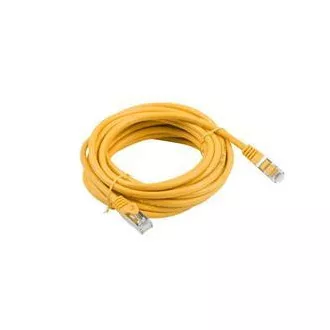 LANBERG Kabel krosowy cat6 FTP 15m żółty Fluke Passed
