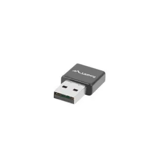 LANBERG ADAPTER USB BEZPRZEWODOWA KARTA SIECIOWA NC-0300-WI N300 2X ANTENA WEWNĘTRZNA
