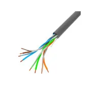 LANBERG KABEL LAN KAT.5E UTP 305M SOLID CU SZARY CPR   FLUKE PASSED