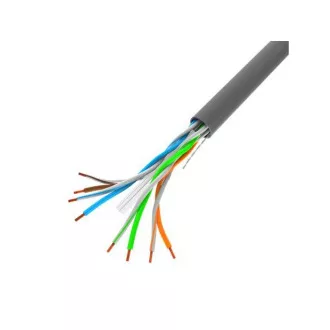 LANBERG KABEL LAN KAT.6 UTP 305M SOLID CU SZARY CPR FLUKE PASSED LANBERG KABEL LAN KAT.6 UTP 305M SOLID CU SZARY CPR FLUKE PASSED