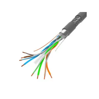 LANBERG KABEL LAN KAT.6 SFTP 305M SOLID CU SZARY CPR FLUKE PASSED LANBERG KABEL LAN KAT.6 SFTP 305M SOLID CU SZARY CPR FLUKE PASSED