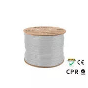 LANBERG KABEL LAN KAT.6 305M SOLIDNY OK. SZARY FLUKE PASSED