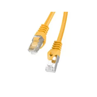 LANBERG Kabel krosowy cat6 FTP 5m żółty Fluke Passed