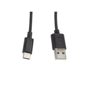 LANBERG Kabel USB-C (M) → USB-A (M) 2.0 1 m czarny LANBERG Kabel USB-C (M) → USB-A (M) 2.0 1 m czarny