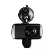 Podwójna kamera samochodowa Modecom MC-CC15 FHD, Full HD/HD 1080/720p, 12MPx, microSD/SDHC, 3.0"LCD, microUSB, G-sensor, czarna