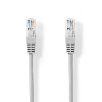 Nedis CCGL85230GY20 - Kabel sieciowy CAT6 U/UTP | Wtyk RJ45 | Wtyk RJ45 | 2.00 m | Okrągły | PVC | Szary Nedis CCGL85230GY20 - Kabel sieciowy CAT6 U/UTP | Wtyk RJ45 | Wtyk RJ45 | 2.00 m | Okrągły | PVC | Szary