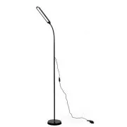 PLATINET lampa podłogowa SIGNUS 10W 84 LED 500 lumenów, czarna, wysokość 150cm