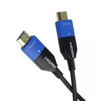 Kabel optyczny PremiumCord Ultra High Speed HDMI 2.1 8K@60Hz 4K@120Hz 7m pozłacany