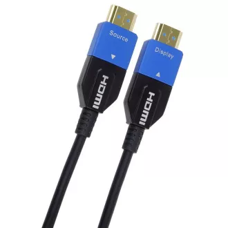 Kabel optyczny PremiumCord Ultra High Speed HDMI 2.1 8K@60Hz 4K@120Hz 7m pozłacany