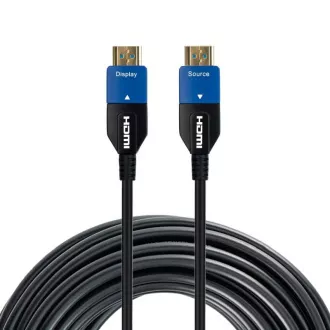 Kabel optyczny PremiumCord Ultra High Speed HDMI 2.1 8K@60Hz 4K@120Hz 7m pozłacany