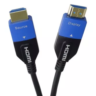 Kabel optyczny PremiumCord Ultra High Speed HDMI 2.1 8K@60Hz 4K@120Hz 15m pozłacany Kabel optyczny PremiumCord Ultra High Speed HDMI 2.1 8K@60Hz 4K@120Hz 15m pozłacany