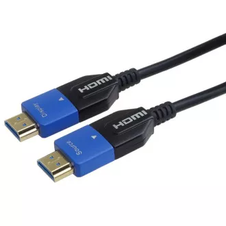 Kabel optyczny PremiumCord Ultra High Speed HDMI 2.1 8K@60Hz 4K@120Hz 15m pozłacany Kabel optyczny PremiumCord Ultra High Speed HDMI 2.1 8K@60Hz 4K@120Hz 15m pozłacany