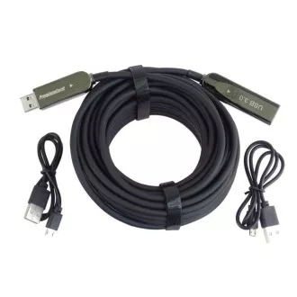 PremiumCord USB3.0   2.0 przedłużający kabel optyczny AOC A/Męski - A/Żeński 7m