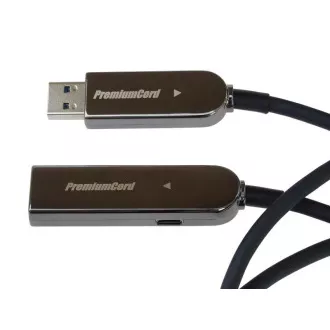 PremiumCord USB3.0   2.0 przedłużający kabel optyczny AOC A/Męski - A/Żeński 7m