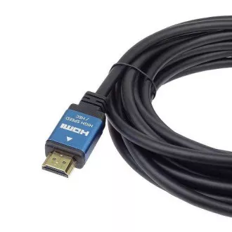 Kabel PremiumCord Ultra HDTV 4K@60Hz HDMI 2.0b metal   pozłacane złącza 0,5 m