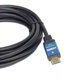 Kabel PremiumCord Ultra HDTV 4K@60Hz HDMI 2.0b metal   pozłacane złącza 0,5 m