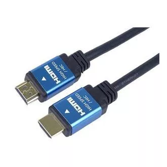 Kabel PremiumCord Ultra HDTV 4K@60Hz HDMI 2.0b metal   pozłacane złącza 0,5 m