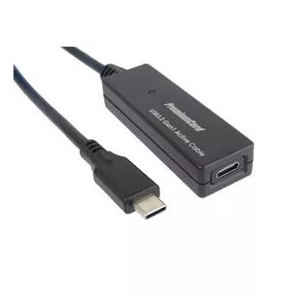 PremiumCord USB-C repeater i przedłużacz męsko-żeński, 5 Gb/s, 5 m
