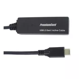 PremiumCord USB-C repeater i przedłużacz męsko-żeński, 5 Gb/s, 5 m