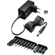 goobay Uniwersalny zasilacz sieciowy 230V/3-12V DC maks. 27W 2,25A