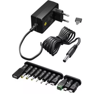 goobay Uniwersalny zasilacz sieciowy 230V/3-12V DC maks. 27W 2,25A goobay Uniwersalny zasilacz sieciowy 230V/3-12V DC maks. 27W 2,25A
