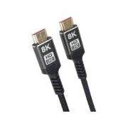 Kabel PremiumCord ULTRA HDMI 2.1 High Speed   Ethernet 8K@60Hz, pozłacany 0,5m