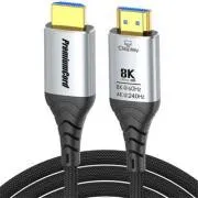 Kabel światłowodowy PremiumCord Ultra High Speed HDMI 2.1 8K@60Hz, złocone styki, 5 m