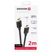 Kabel SWISSTEN HDMI do HDMI 4K 60Hz 2.0 M PVC