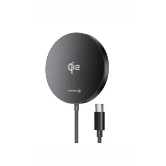 Ładowarka bezprzewodowa SWISSTEN MagPuck Qi2 1,5 M (kompatybilna z MagSafe)