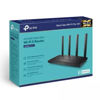 TP-Link Archer AX12 - router AX1500 WiFi 6, 3 x GLAN, 1x GWAN, 2.4/5GHz, WPA3, MU-MIMO, Beamforming