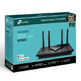 TP-Link Archer AX55 - AX3000, port USB 3.0, router Wi-Fi 6, HomeShield - OneMesh™ TP-Link Archer AX55 - AX3000, port USB 3.0, router Wi-Fi 6, HomeShield - OneMesh™