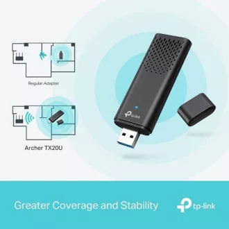 Karta sieciowa WiFi USB TP-Link Archer TX20U - AX1800 Karta sieciowa WiFi USB TP-Link Archer TX20U - AX1800