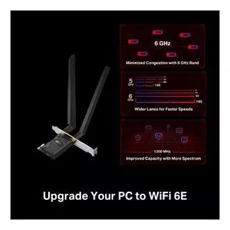 Karta TP-Link Archer TXE72E - AXE5400 Wi-Fi 6E Bluetooth 5.3 PCIe Karta TP-Link Archer TXE72E - AXE5400 Wi-Fi 6E Bluetooth 5.3 PCIe