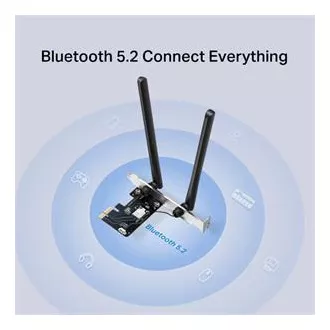 MERCUSYS MA86XE - Karta PCI Express AXE5400, Wireless WiFi 6E