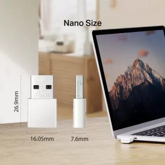 MERCUSYS MA30N - Bezprzewodowa dwuzakresowa karta sieciowa AC1300 USB Nano