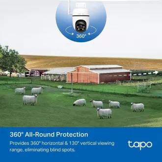 TP-Link Tapo C501GW - Zewnętrzna kamera obrotowa 4G LTE, LTE/LAN, 2 MP (1920x1080) 122°, ONVIF