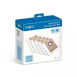 TP-Link Tapo RVA202 Jednorazowy worek na kurz do odkurzacza automatycznego Tapo (5 szt.) TP-Link Tapo RVA202 Jednorazowy worek na kurz do odkurzacza automatycznego Tapo (5 szt.)