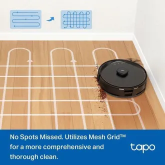 TP-Link Tapo RV30 Max Plus Gen2 – robot odkurzający i mop   inteligentna automatyczna stacja dokująca