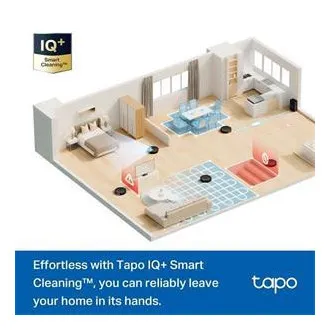 TP-Link Tapo RV30 Max Plus Gen2 – robot odkurzający i mop   inteligentna automatyczna stacja dokująca