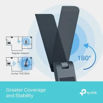 TP-Link Archer TBE400U Plus – bezprzewodowy adapter Wi-Fi 7 z portem USB i anteną o wysokim zysku TP-Link Archer TBE400U Plus – bezprzewodowy adapter Wi-Fi 7 z portem USB i anteną o wysokim zysku