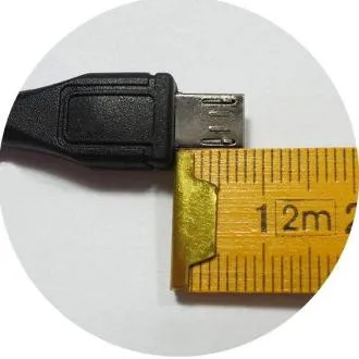 Kabel micro USB 2.0, A-B 1,8 m z dłuższym złączem Kabel micro USB 2.0, A-B 1,8 m z dłuższym złączem
