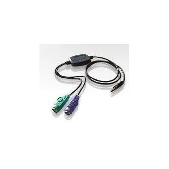 Konwerter ATEN USB na 2xPS/2, klawisze mysz, przewodowy Konwerter ATEN USB na 2xPS/2, klawisze mysz, przewodowy